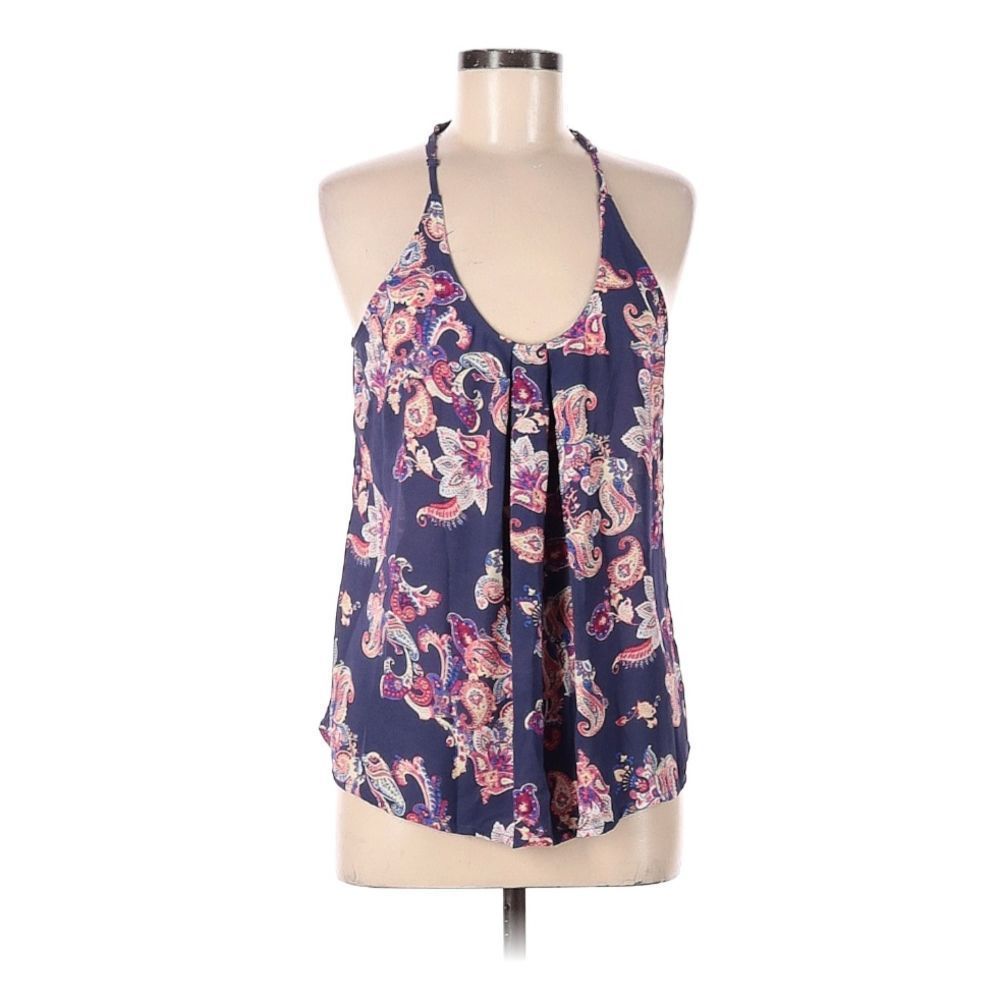 NWOT Rose and Thyme Sleeveless Floral Blouse Size Medium